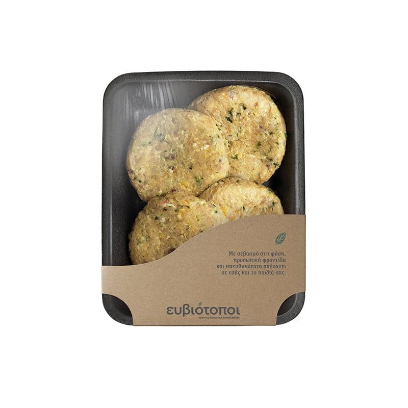 Chicken patties made with quaker