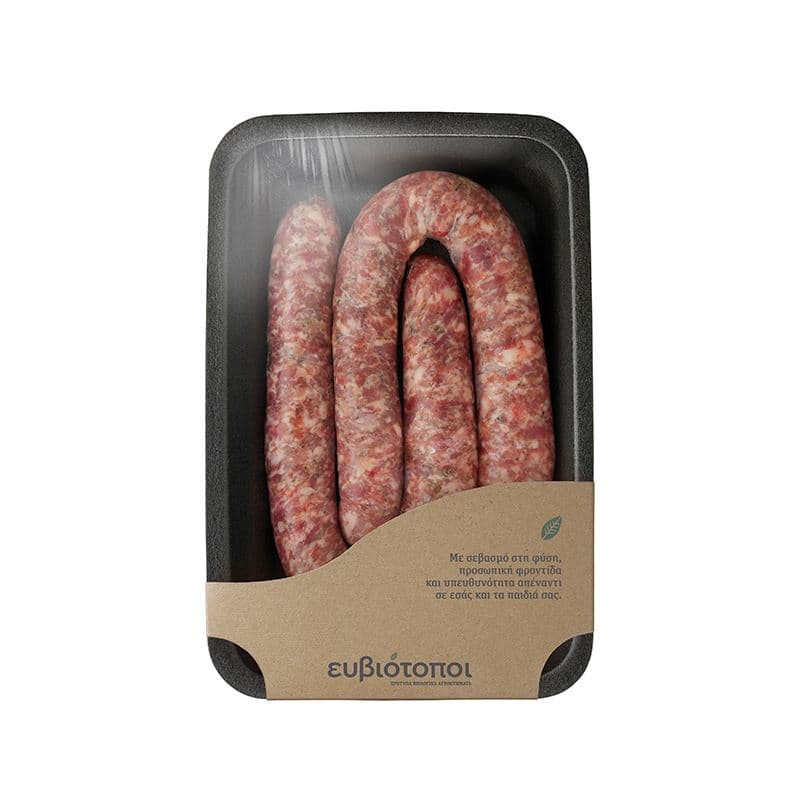 Beef sausages
