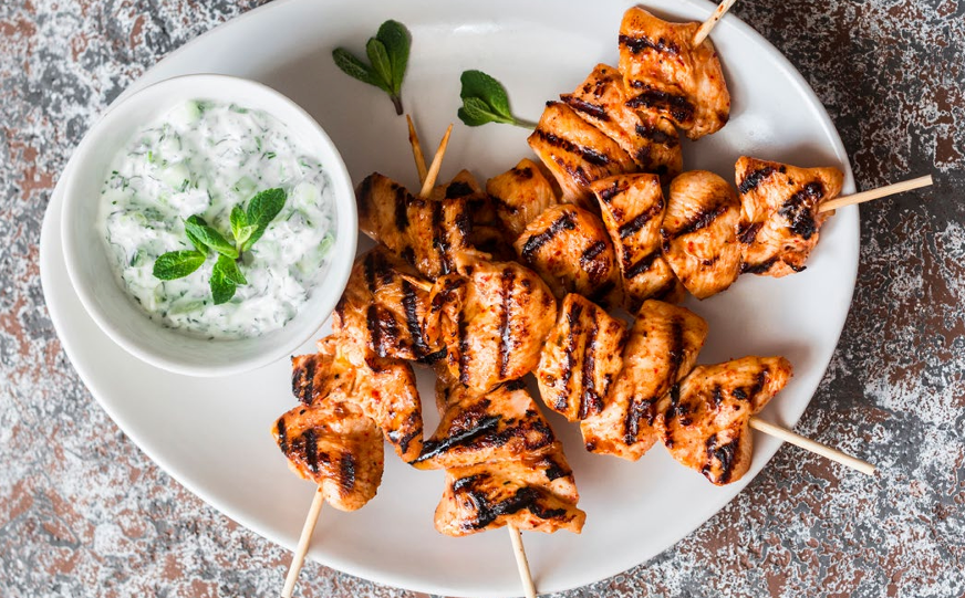Chicken Skewers with Asian Marinade